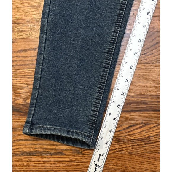 Vintage Genes Black Jeans Blue Skinny Fit 32x32 - Picture 5 of 8